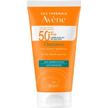 AVENE CLEANANCE (AVENE) CLEANANCE ANTI-BLEMISHES SPF 50+ ZONNEBRANDCREME TUBE 50 ML