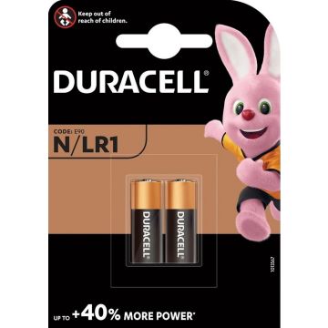 DURACELL LR1 ALKALINE N BATTERIJEN 2 STUKS