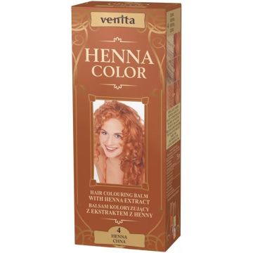 VENITA HENNA COLOR (VENITA) HENNA COLOR 4 HENNA HAIR COLOURING BALM 75 ML