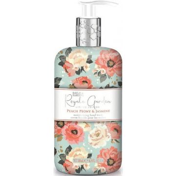 BAYLIS & HARDING ROYALE GARDEN PEACH PEONY & JASMINE HAND WASH HANDZEEP POMP 500 ML