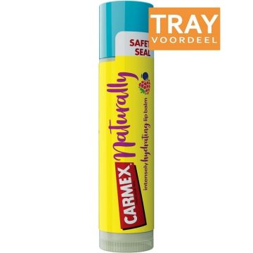 CARMEX NATURALLY BERRY INTENSELY HYDRATING LIP BALM LIPPENBALSEM 12 X 4,25 GRAM