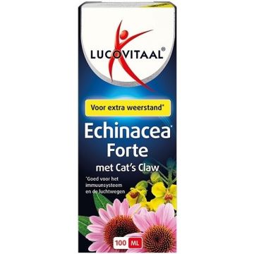 LUCOVITAAL ECHINACEA FORTE MET CAT'S CLAW 100 ML
