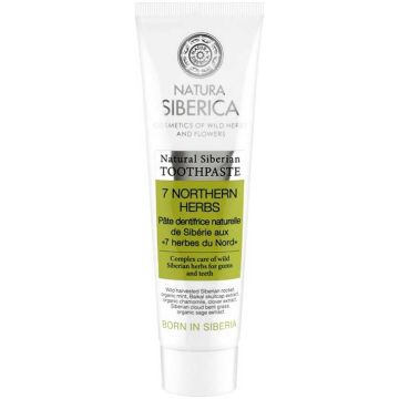 NATURA SIBERICA 7 NORTHERN HERBS TOOTHPASTE TANDPASTA 100 GRAM
