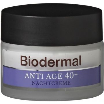 BIODERMAL ANTI AGE 40+ NACHTCREME POT 50 ML
