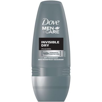 DOVE MEN+CARE INVISIBLE DRY DEO DEODORANT ROLLER 50 ML