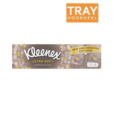 KLEENEX ULTRA SOFT ZAKDOEKEN 15 X 10 X 7 STUKS