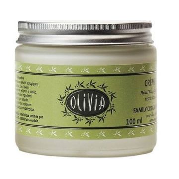 MARIUS FABRE OLIVIA (MARIUS FARBE) OLIVIA ORGANIC OLIVE OIL & SHEA BUTTER MOISTURISING CREAM GEZICHTSCREME POT 100 ML