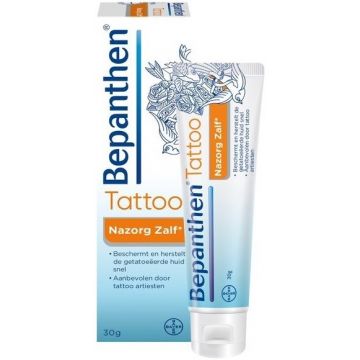 BEPANTHEN TATTOO NAZORG ZALF TUBE 30 GRAM