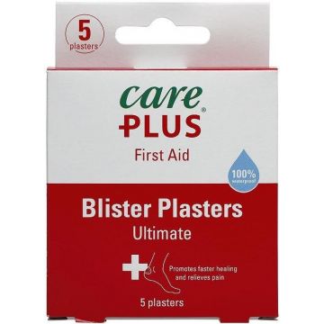 CARE PLUS FIRST AID ULTIMATE BLISTER PLASTERS BLARENPLEISTERS PAK 5 STUKS