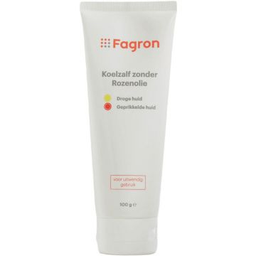 FAGRON KOELZALF ZONDER ROZENOLIE 100 GRAM