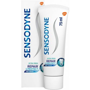 SENSODYNE REPAIR & PROTECT (SENSODYNE) REPAIR & PROTECT EXTRA FRESH TANDPASTA TUBE 75 ML