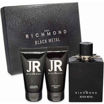 JOHN RICHMOND BLACK METAL MAN GESCHENKSET 1 STUK