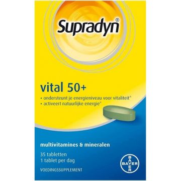 SUPRADYN VITAL 50+ (SUPRADYN) VITAL 50+ TABLETTEN DOOSJE 35 STUKS
