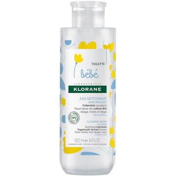 KLORANE BEBE BABY CALENDULA CLEANSING WATER FLACON 500 ML