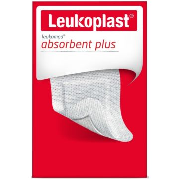LEUKOPLAST LEUKOMED 8 CM X 10 CM EILANDPLEISTERS DOOSJE 5 STUKS