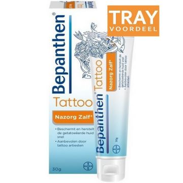 BEPANTHEN TATTOO NAZORG ZALF TRAY 100 X 30 GRAM