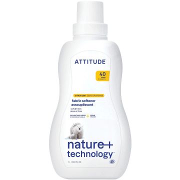 ATTITUDE NATURE+ TECHNOLOGY CITRUS ZEST FABRIC SOFTENER WASVERZACHTER 1000 ML