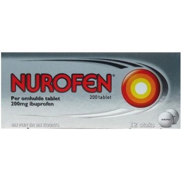 NUROFEN 200 TABLET DOOSJE 12 STUKS