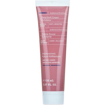 KORRES APOTHECARY WILD ROSE PETAL SOFT CREAM EXFOLIATOR GEZICHTSSCRUB 150 ML