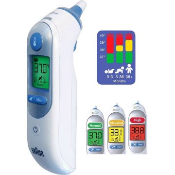 BRAUN IRT 6520 THERMOSCAN 7 AGE PRECISION OOR THERMOMETER 1 STUK