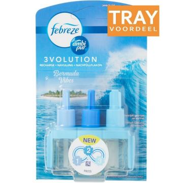 AMBI PUR 3VOLUTION BERMUDA VIBES LUCHTVERFRISSER REFILL 9 X 3 X 20 ML