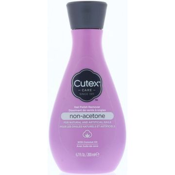 CUTEX NON-ACETONE NAGELLAK REMOVER FLACON 200 ML