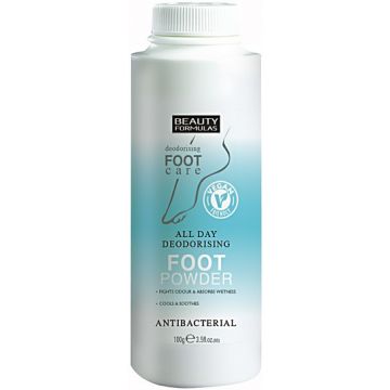 BEAUTY FORMULAS ALL DAY DEODORISING FOOT POWDER FLACON 100 GRAM