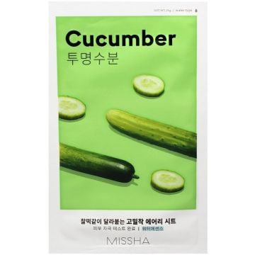 MISSHA CUCUMBER AIRY FIT SHEET MASK GEZICHTSMASKER 1 STUK