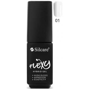 SILCARE FLEXY HYBRID (SILCARE) FLEXY HYBRID GEL 01 NAGELLAK POTJE 4,5 GRAM