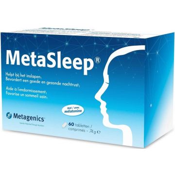 METAGENICS METASLEEP TABLETTEN DOOSJE 60 STUKS