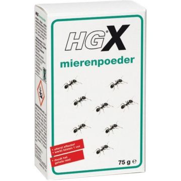HG ONGEDIERTE HGX MIERENPOEDER 75 GRAM