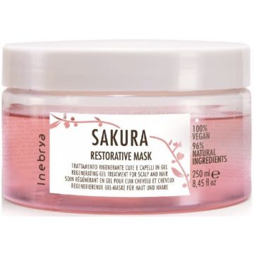 INEBRYA SAKURA (INEBRYA) REGENERATING GEL TREATMENT FOR SCALP & HAIR HAARMASKER POT 250 ML