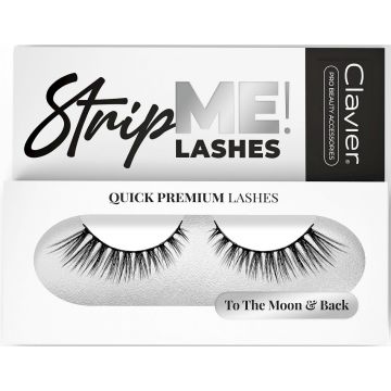 CLAVIER STRIP ME (CLAVIER) STRIP ME LASHES 801 TO THE MOON & BACK NEPWIMPERS DOOSJE 1 STUK
