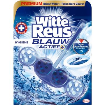 WITTE REUS BLAUW ACTIEF HYGIENE TOILETBOK 50 GRAM