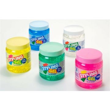 HEGRON STYLING GEL WET LOOK (WIT) POT 500 ML
