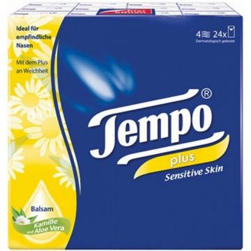 TEMPO ZAKDOEKJES PLUS PAK 24 X 10 STUKS