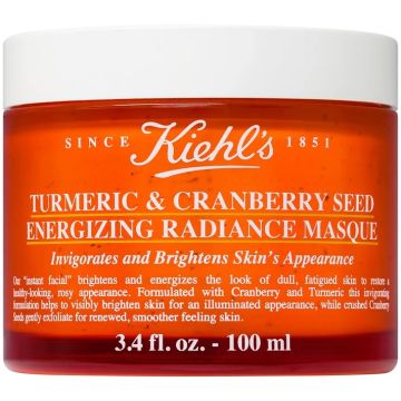KIEHL'S TURMERIC & CRANBERRY SEED ENERGIZING RADIANCE MASQUE GEZICHTSMASKER POT 100 ML