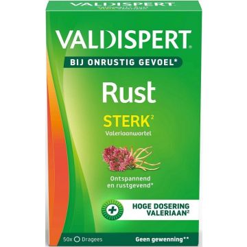 VALDISPERT RUST STERK DRAGEES DOOSJE 50 STUKS