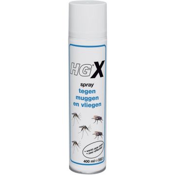HG X (HG) X SPRAY TEGEN MUGGEN EN VLIEGEN SPUITBUS 400 ML