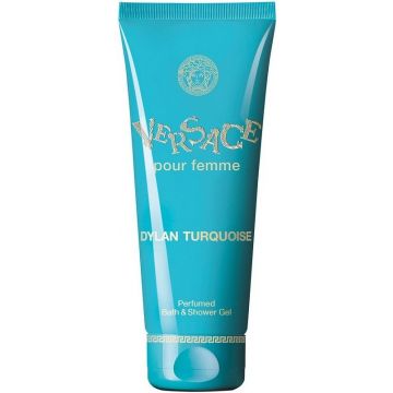 VERSACE DYLAN TURQUOISE POUR FEMME BATH & SHOWER GEL DOUCHEGEL 200 ML