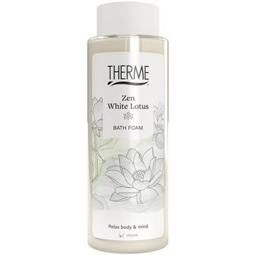 THERME ZEN WHITE LOTUS BATH FOAM BADSCHUIM 500 ML