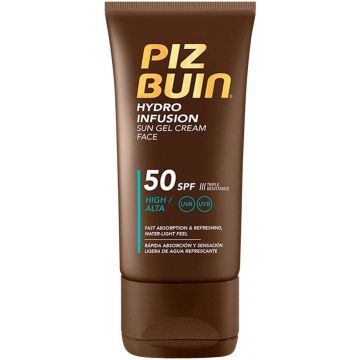 PIZ BUIN HYDRO INFUSION (PIZ BUIN) HYDRO INFUSION GEL CREAM FACE SPF 50 HIGH ZONNEBRAND TUBE 50 ML