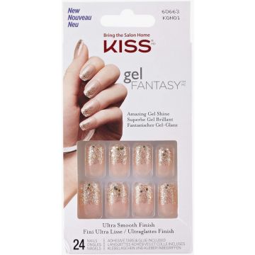 KISS GEL FANTASY FANCIFUL NEPNAGELS DOOSJE 24 STUKS