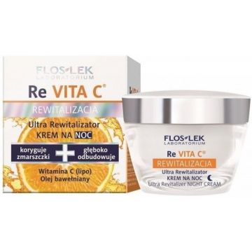 FLOSLEK ULTRA REVITALIZER 40 + NIGHT CREAM NACHTCREME POT 50 ML
