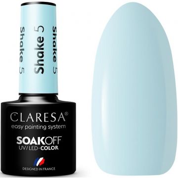 CLARESA COLOR SOAK OFF SHAKE 05 UV/LED GELLAK POTJE 5 GRAM