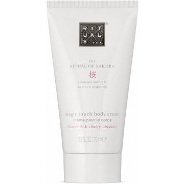 RITUALS THE RITUAL OF SAKURA CHERRY BLOSSOM & RICE MILK MAGIC TOUCH BODY CREAM BODYCREME 70 ML