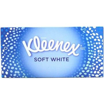 KLEENEX SOFT WHITE TISSUES DOOSJE 70 STUKS