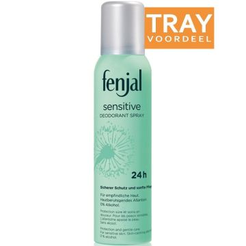 FENJAL SENSITIVE (FENJAL) SENSITIVE DEO SPRAY TRAY 6 X 150 ML