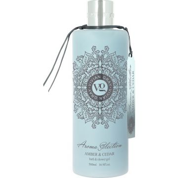 VIVIAN GRAY AROMA SELECTION AMBER & CEDAR (VIVIAN GRAY) AMBER & CEDAR BATH & SHOWER GEL DOUCHEGEL FLACON 500 ML