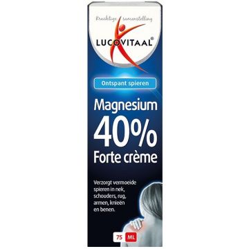 LUCOVITAAL MAGNESIUM 40% FORTE CREME TUBE 75 ML